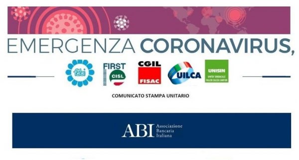 Emergenza coronavirus- In banca solo su appuntamento