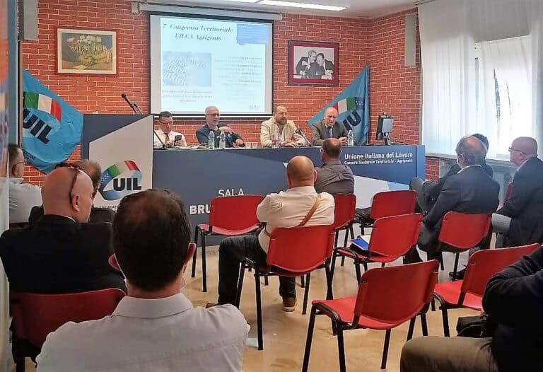 Uilca Agrigento. Il 7° Congresso territoriale rinnova i vertici
