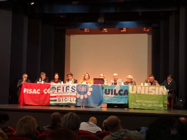 Approvato all’unanimità il rinnovo del CCNL dei bancari in Sicilia – Concluse le assemblee di piazza